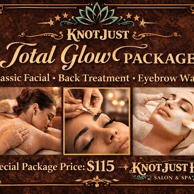 The Knot just glow package at Knot just hair in Clatskanie, OR